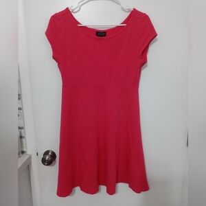 TopShop Maternity papaya fit and flare short sleeve jersey knit dress 6